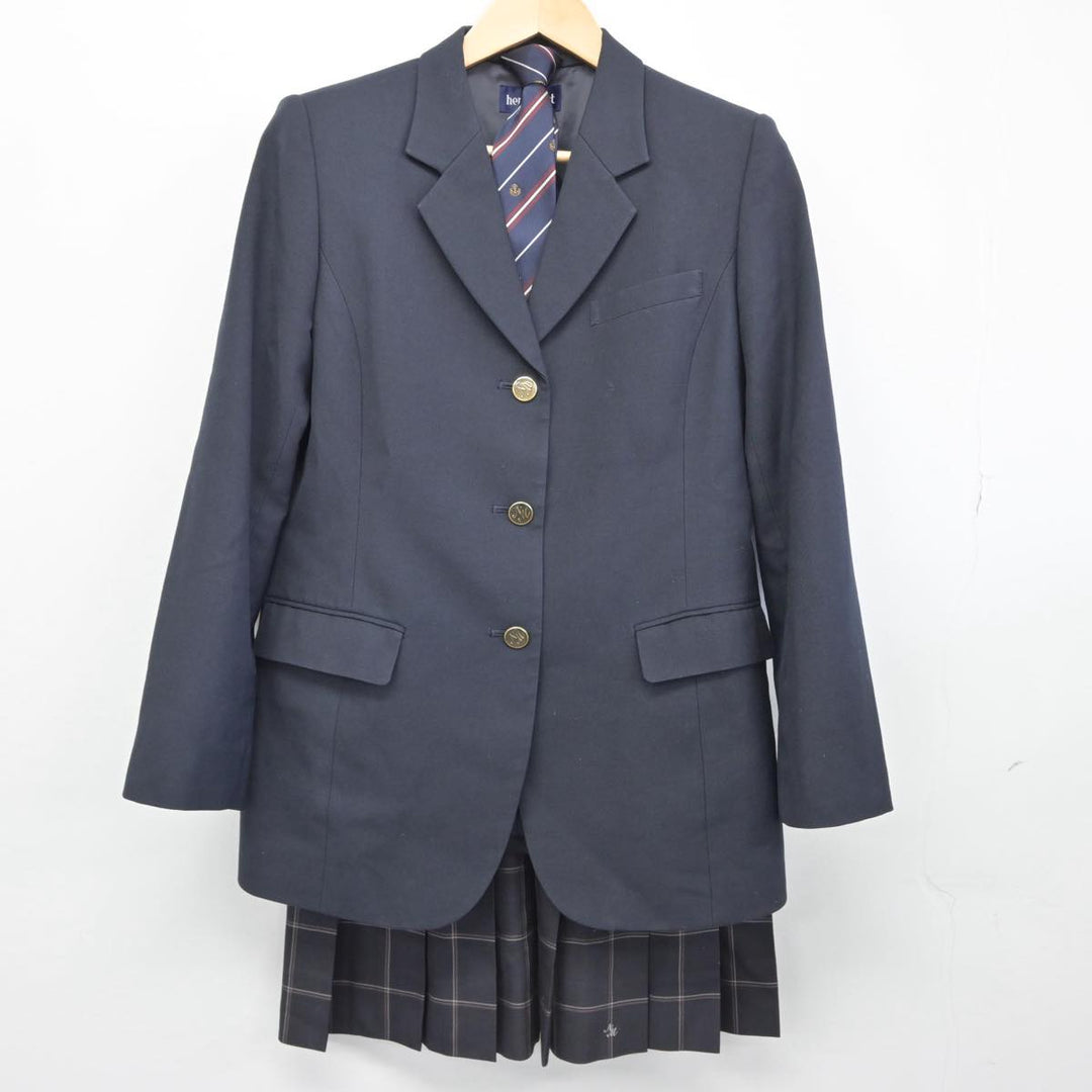 【中古】千葉県 流山南高等学校 女子制服 3点（ブレザー・スカート）sf031105 | 中古制服通販パレイド