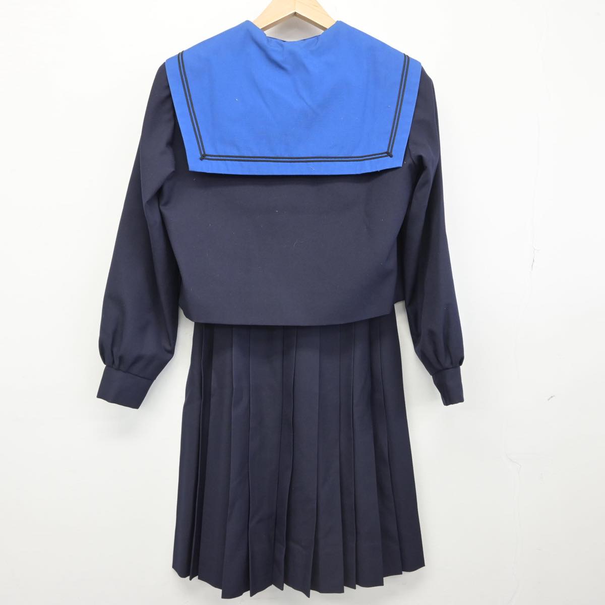 中古】大阪府 夕陽丘高等学校 女子制服 3点（セーラー服・スカート）sf031107 | 中古制服通販パレイド