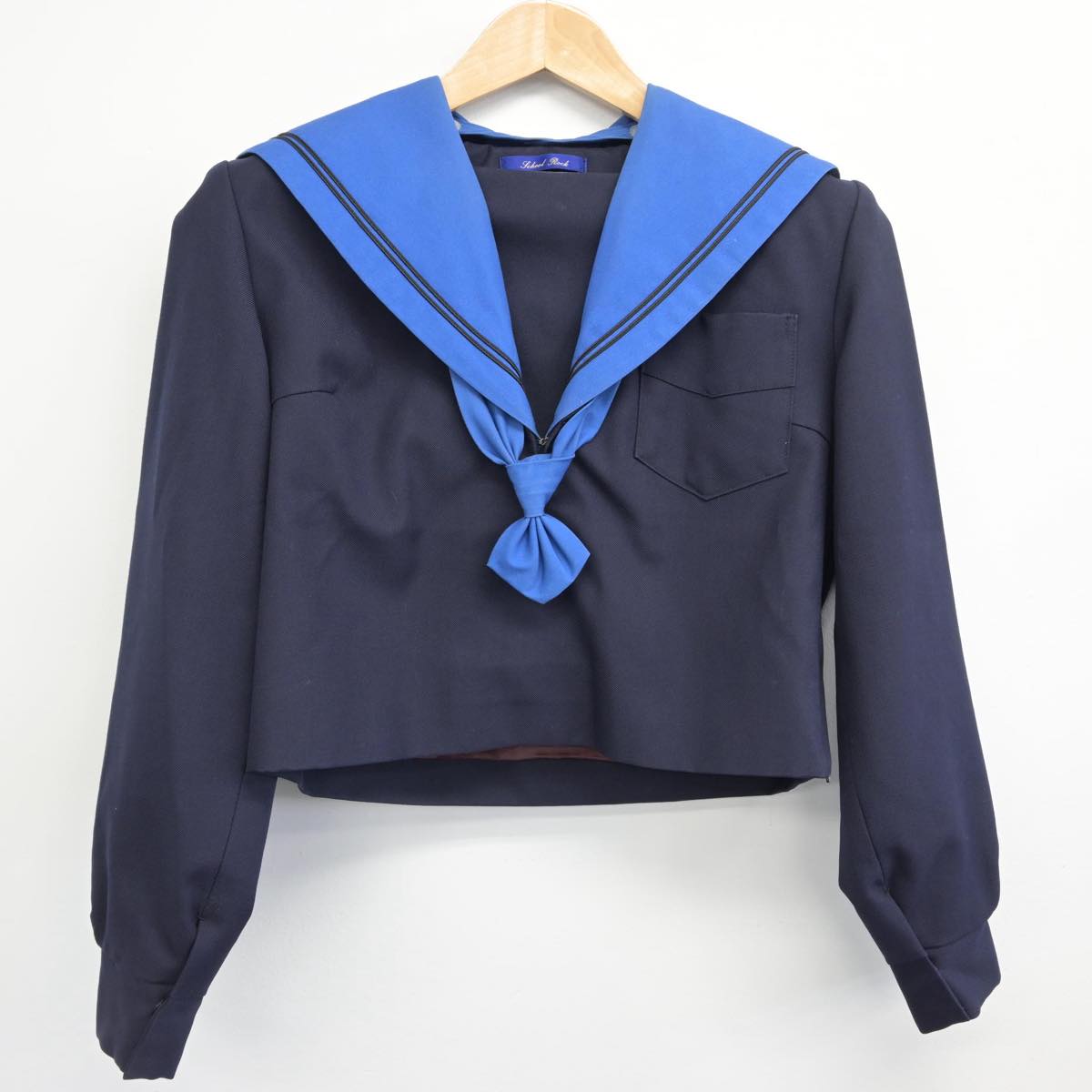 中古】大阪府 夕陽丘高等学校 女子制服 3点（セーラー服・スカート）sf031107 | 中古制服通販パレイド