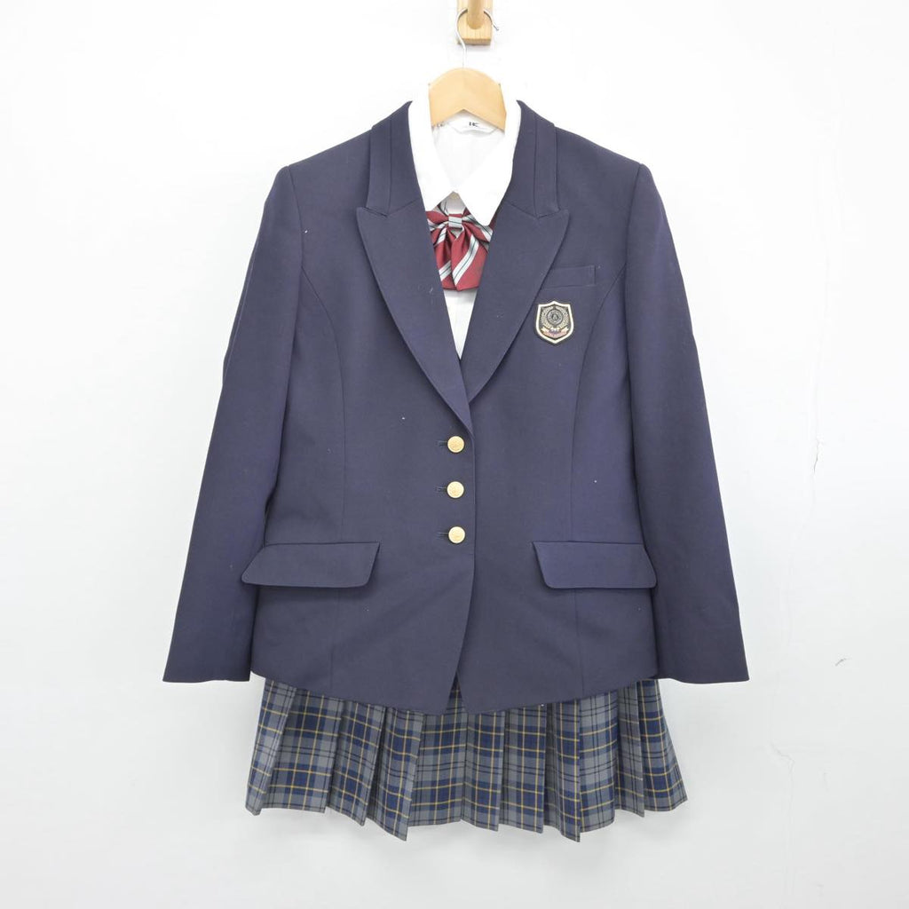 中古】千葉県 学芸高等学校 女子制服 5点（ブレザー・ベスト・シャツ・スカート）sf031133 | 中古制服通販パレイド