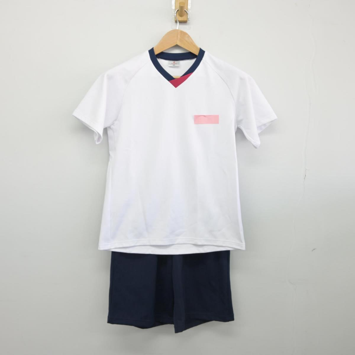 【中古】千葉県 学芸高等学校 女子制服 2点（体操服 上・体操服 下）sf031136