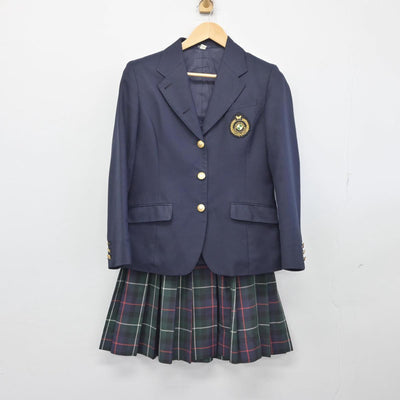 【中古】東京都 日本大学第三中学校 女子制服 2点（ブレザー・スカート）sf031159