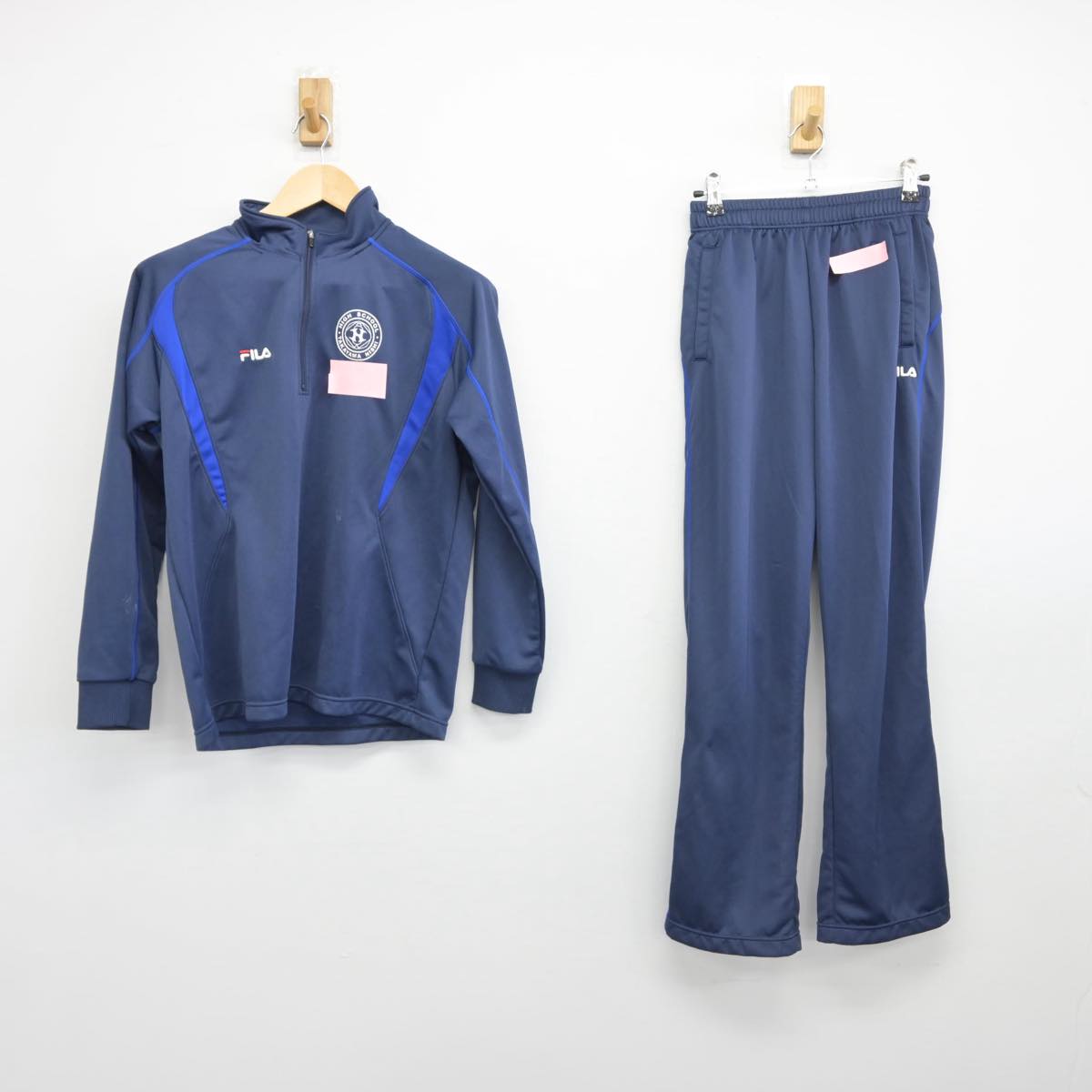 【中古】岐阜県 飛騨学園 高山西高等学校 女子制服 2点（ジャージ 上・ジャージ 下）sf031175