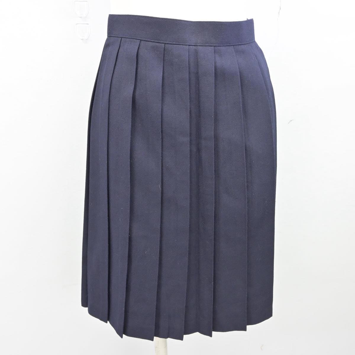 【中古】東京都 東京女学館中学高校 女子制服 2点（セーラー服・スカート）sf031200