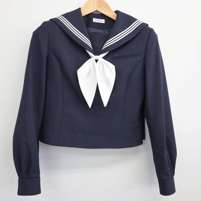 【中古】北海道 光洋中学校 女子制服 3点（セーラー服・スカート）sf031220