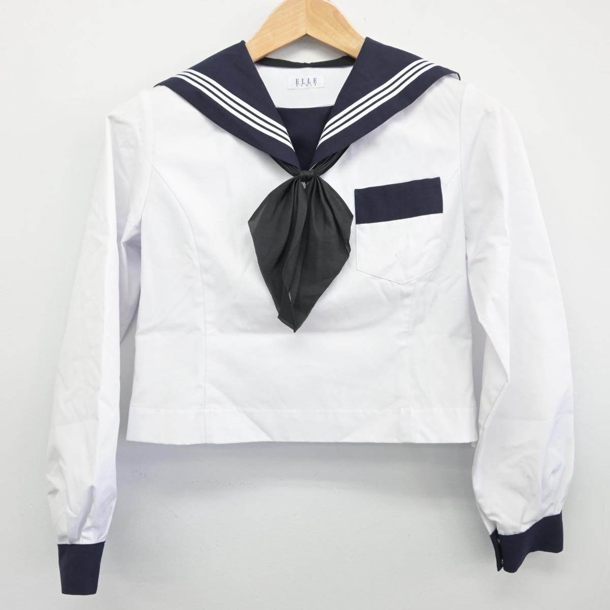 【中古】北海道 光洋中学校 女子制服 2点（セーラー服）sf031221