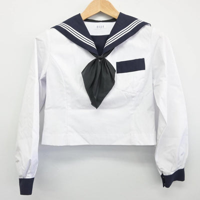 【中古】北海道 光洋中学校 女子制服 2点（セーラー服）sf031221