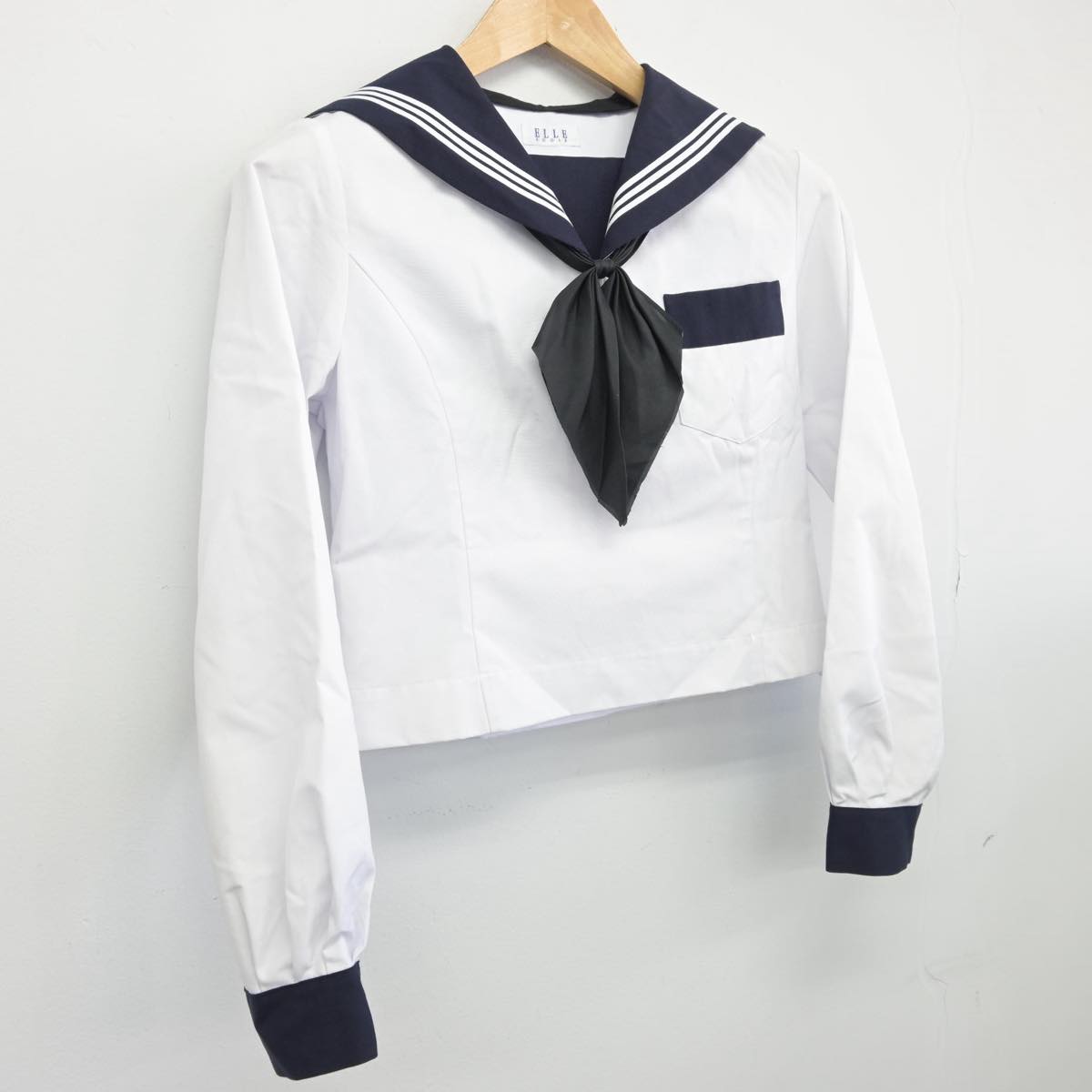 【中古】北海道 光洋中学校 女子制服 2点（セーラー服）sf031221