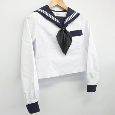 【中古】北海道 光洋中学校 女子制服 2点（セーラー服）sf031221