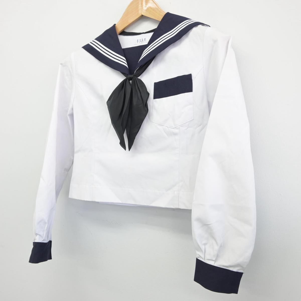 【中古】北海道 光洋中学校 女子制服 2点（セーラー服）sf031221