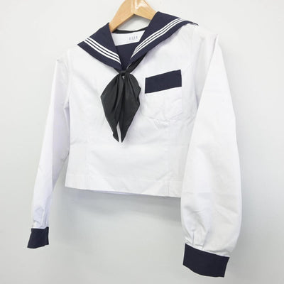 【中古】北海道 光洋中学校 女子制服 2点（セーラー服）sf031221