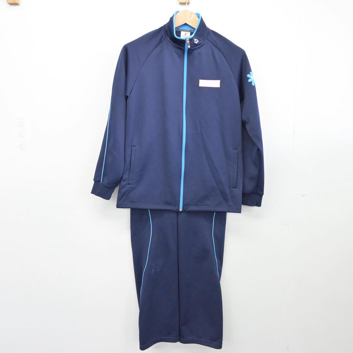 【中古】北海道 光洋中学校 女子制服 2点（ジャージ 上・ジャージ 下）sf031222