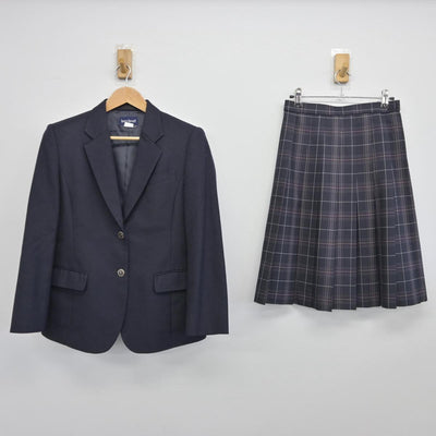 【中古】東京都 若葉総合高等学校 女子制服 4点（ブレザー・スカート）sf031230