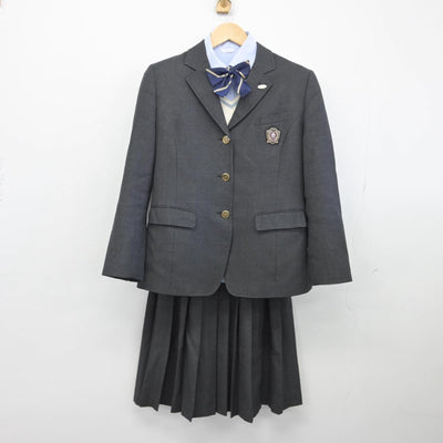 【中古】大阪府 旭陽中学校 女子制服 6点（ブレザー・シャツ・シャツ・スカート）sf031247