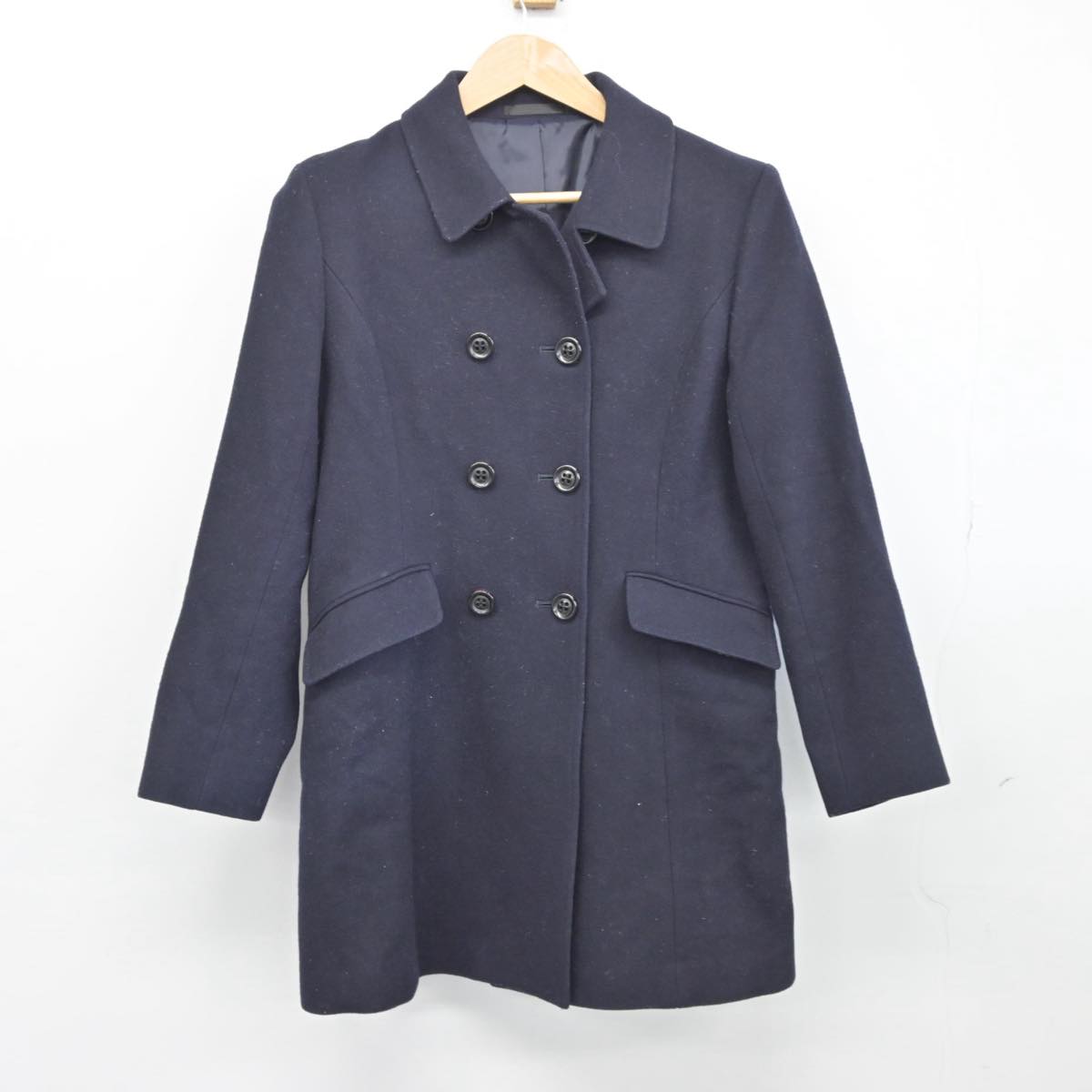 【中古】神奈川県 高木学園女子高等学校 女子制服 1点（コート）sf031250