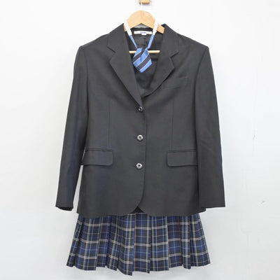 【中古】東京都 白梅学園高等学校 女子制服 3点（ブレザー・スカート）sf031253