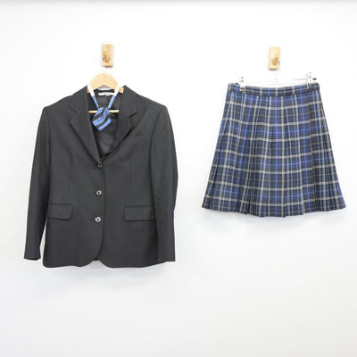 【中古】東京都 白梅学園高等学校 女子制服 3点（ブレザー・スカート）sf031253