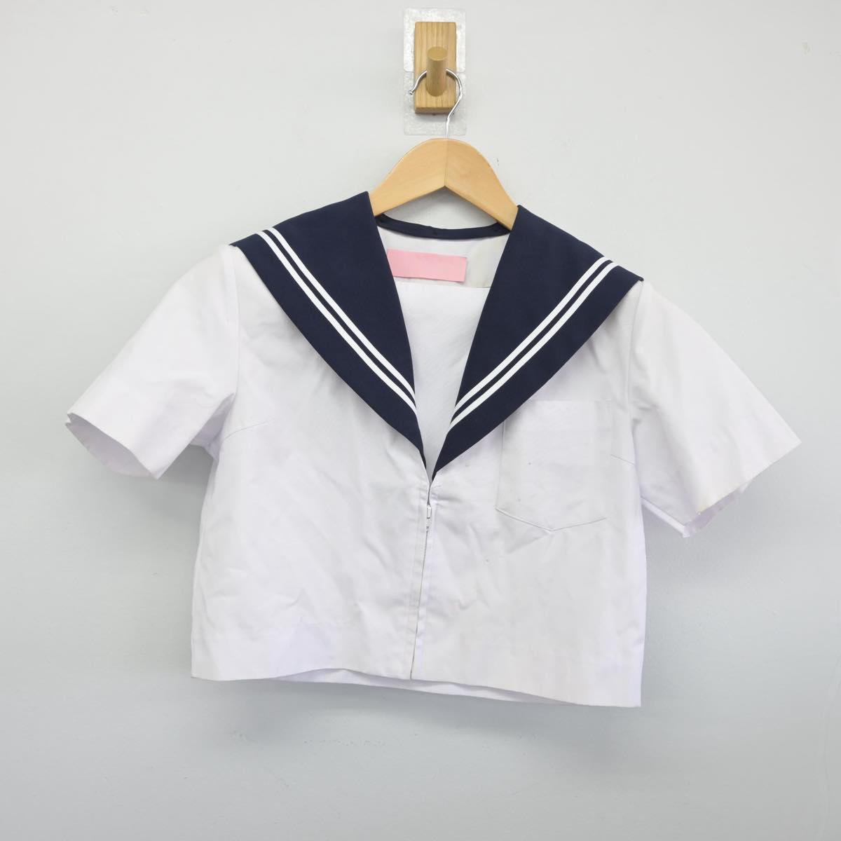 【中古】愛知県 葵中学校 女子制服 2点（セーラー服・セーラー服）sf031258