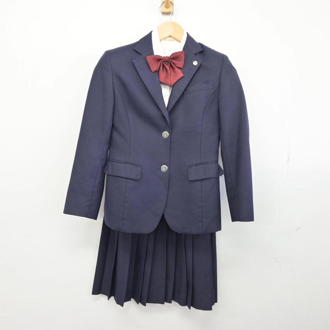 【中古】愛知県 岡崎西高等学校 女子制服 4点（ブレザー・シャツ・スカート）sf031259 | 中古制服通販パレイド