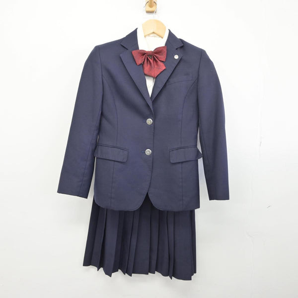 【中古】愛知県 岡崎西高等学校 女子制服 4点（ブレザー・シャツ・スカート）sf031259 | 中古制服通販パレイド