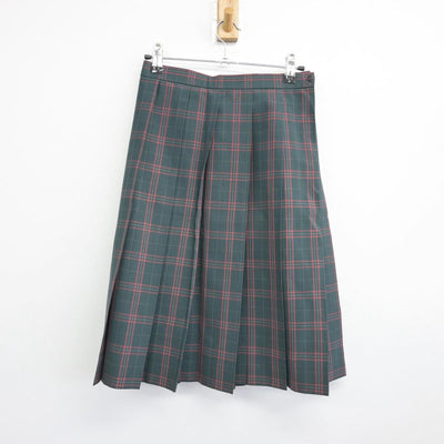 【中古】大阪府 大阪桐蔭中学校 女子制服 2点（ベスト・スカート）sf031277