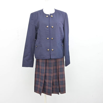 【中古】大阪府 大阪桐蔭高等学校 女子制服 4点（ブレザー・ニット・スカート）sf031279