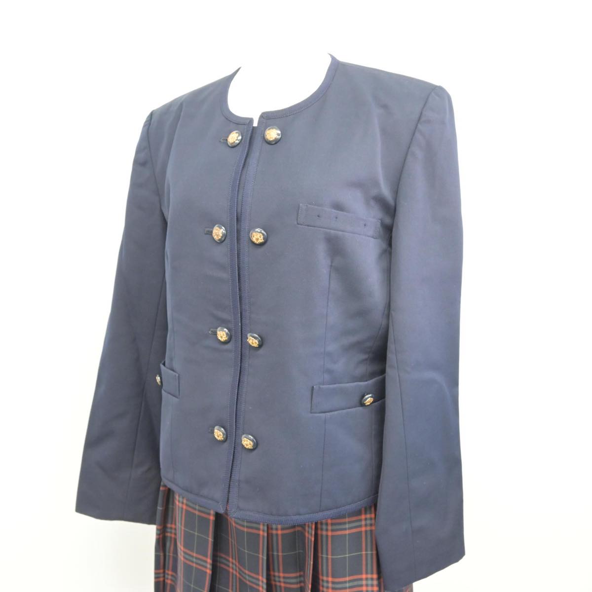 【中古】大阪府 大阪桐蔭高等学校 女子制服 4点（ブレザー・ニット・スカート）sf031279