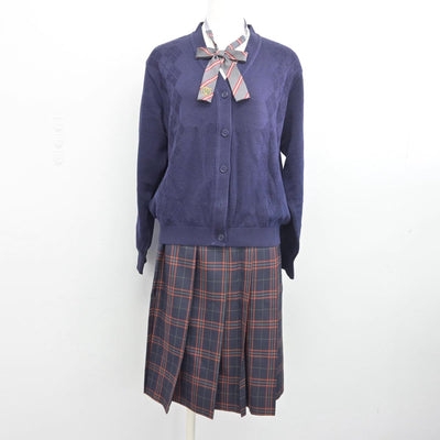 【中古】大阪府 大阪桐蔭高等学校 女子制服 4点（ブレザー・ニット・スカート）sf031279