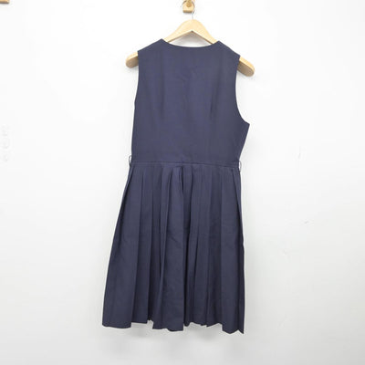 【中古】東京都 桜道中学校 女子制服 1点（ジャンパースカート）sf031301