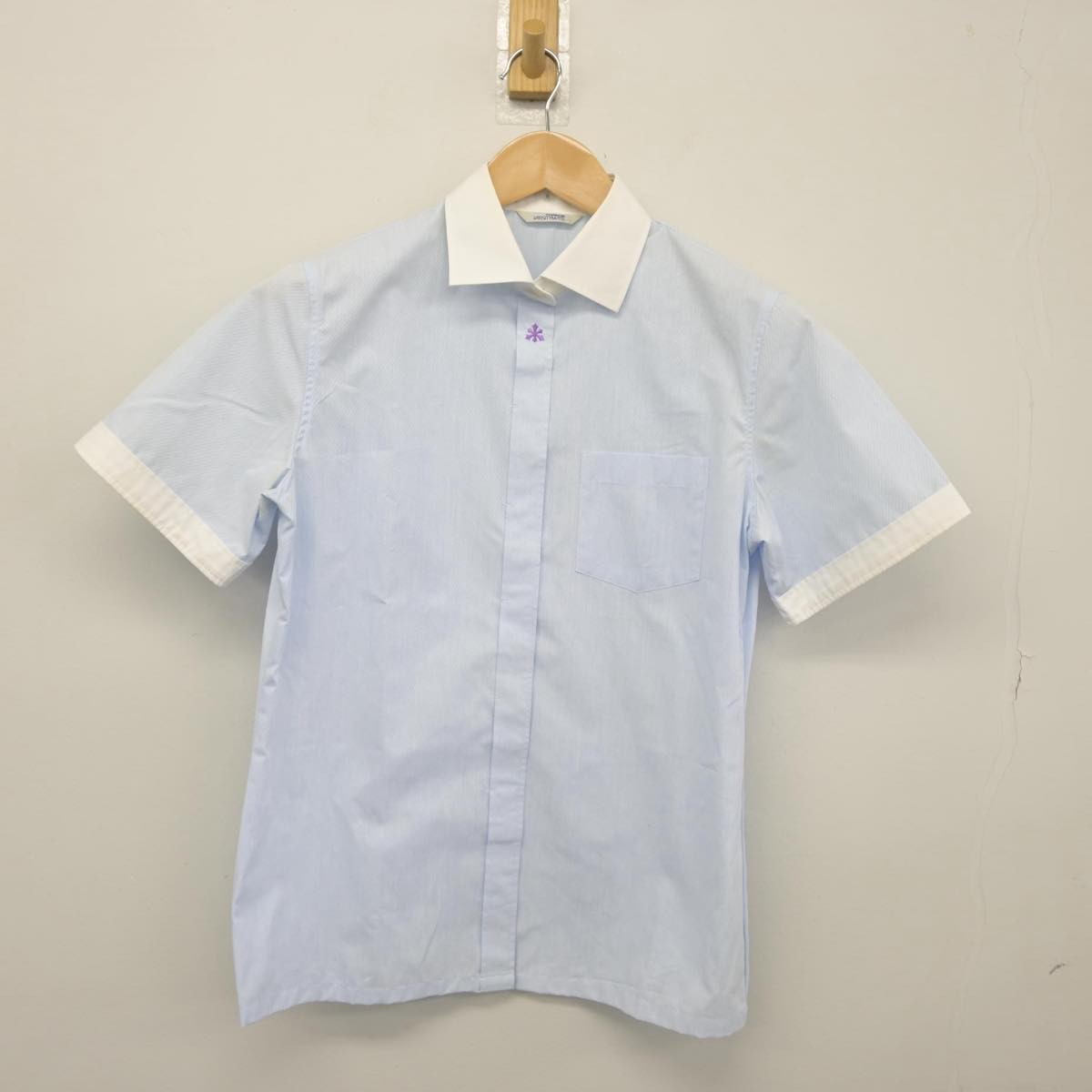 【中古】京都府 平安女学院高等学校 女子制服 3点（ニットベスト・シャツ・スカート）sf031303