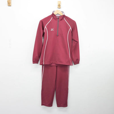 【中古】香川県 香川大学教育学部附属坂出中学校 女子制服 2点（ジャージ 上・ジャージ 下）sf031316