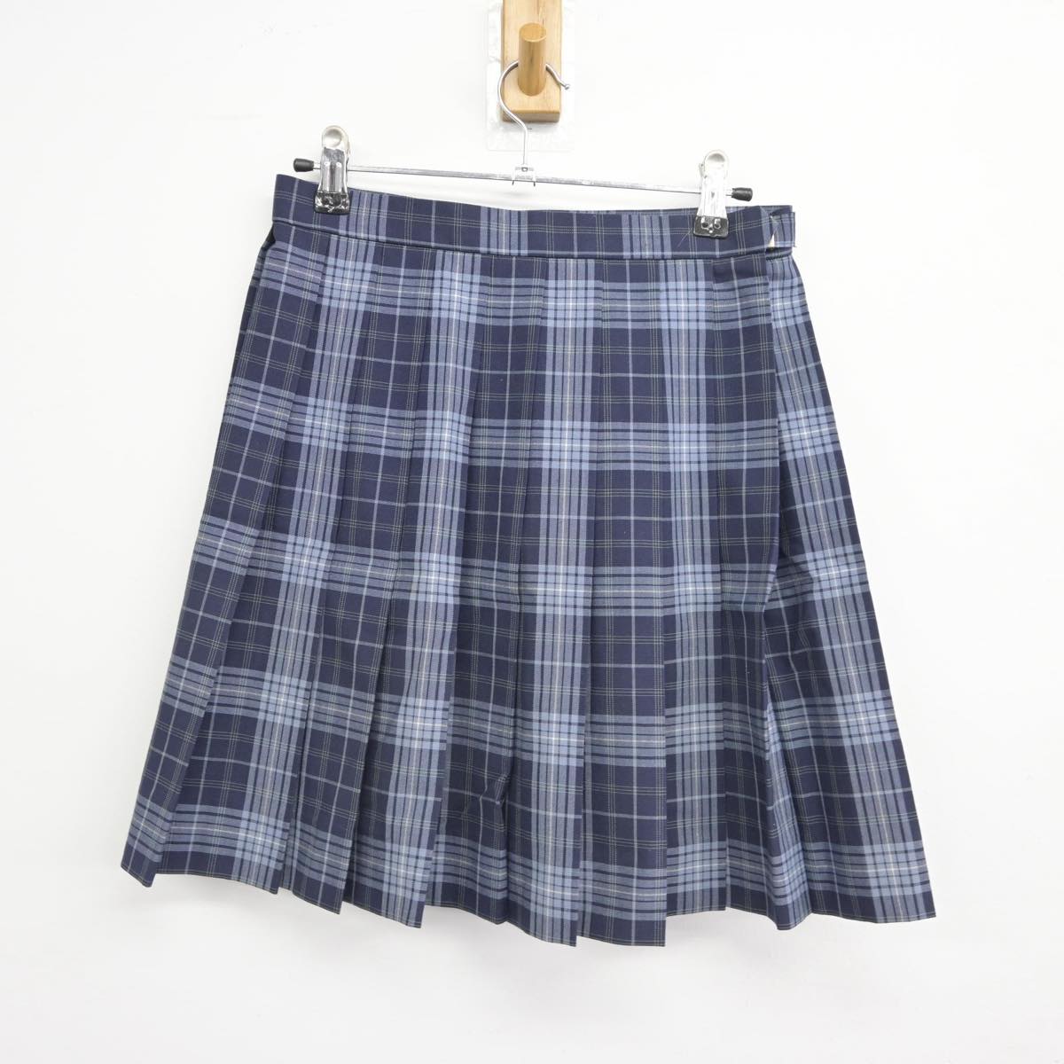 【中古】東京都 多摩大学目黒高等学校 女子制服 2点（ニットベスト・スカート）sf031319