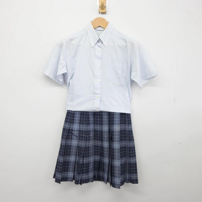 【中古】東京都 多摩大学目黒高等学校 女子制服 2点（シャツ・スカート）sf031320