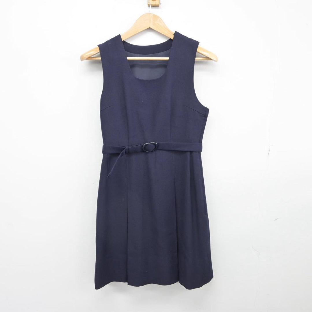 中古】東京都 普連土学園中学校 女子制服 3点（ブレザー
