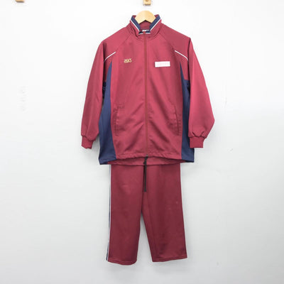 【中古】愛知県 至学館高等学校 女子制服 2点（ジャージ 上・ジャージ 下）sf031338