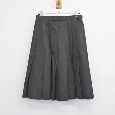 【中古】大阪府 信太高等学校 女子制服 3点（ニット・シャツ・スカート）sf031349