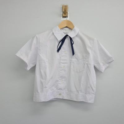 【中古】大阪府 貝塚市立第一中学校 女子制服 3点（シャツ・スカート）sf031354