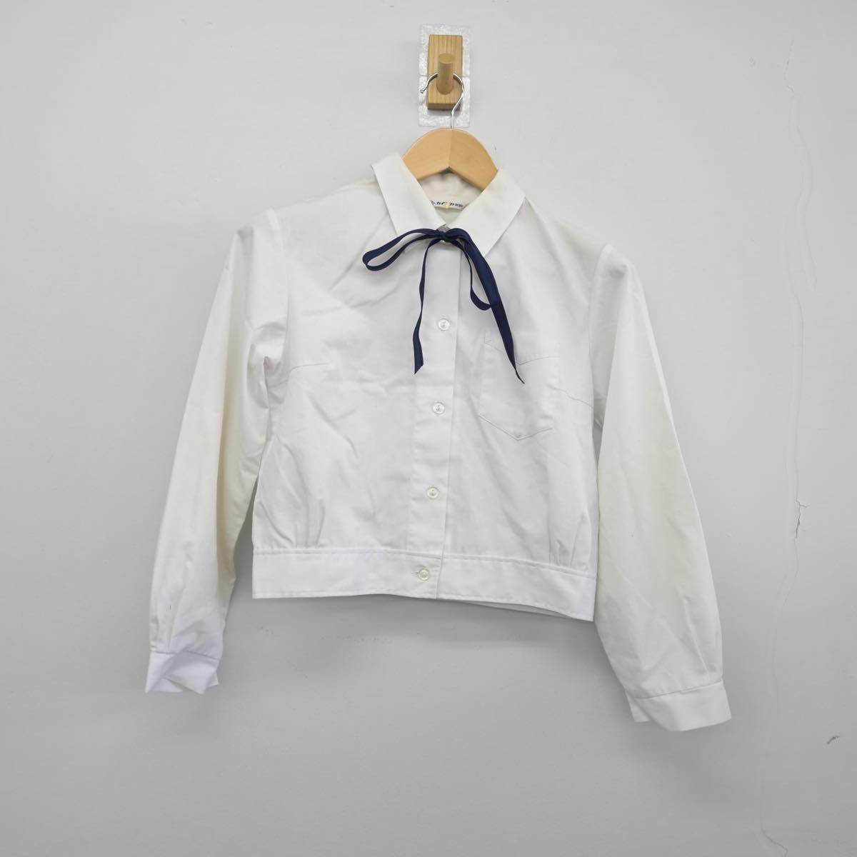 【中古】大阪府 貝塚市立第一中学校 女子制服 3点（シャツ・スカート）sf031355