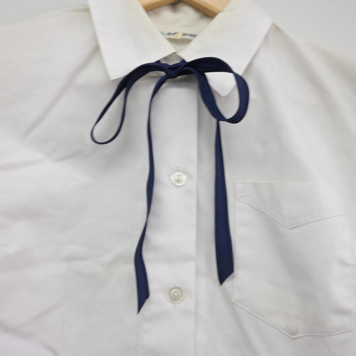 【中古】大阪府 貝塚市立第一中学校 女子制服 3点（シャツ・スカート）sf031355