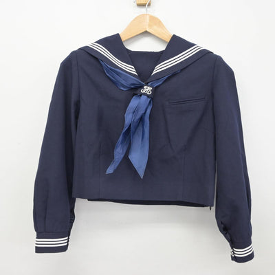 【中古】千葉県 松戸市立第一中学校 女子制服 3点（セーラー服・スカート）sf031373