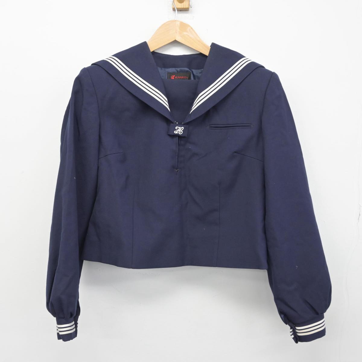 【中古】千葉県 松戸市立第一中学校 女子制服 2点（セーラー服・スカート）sf031374