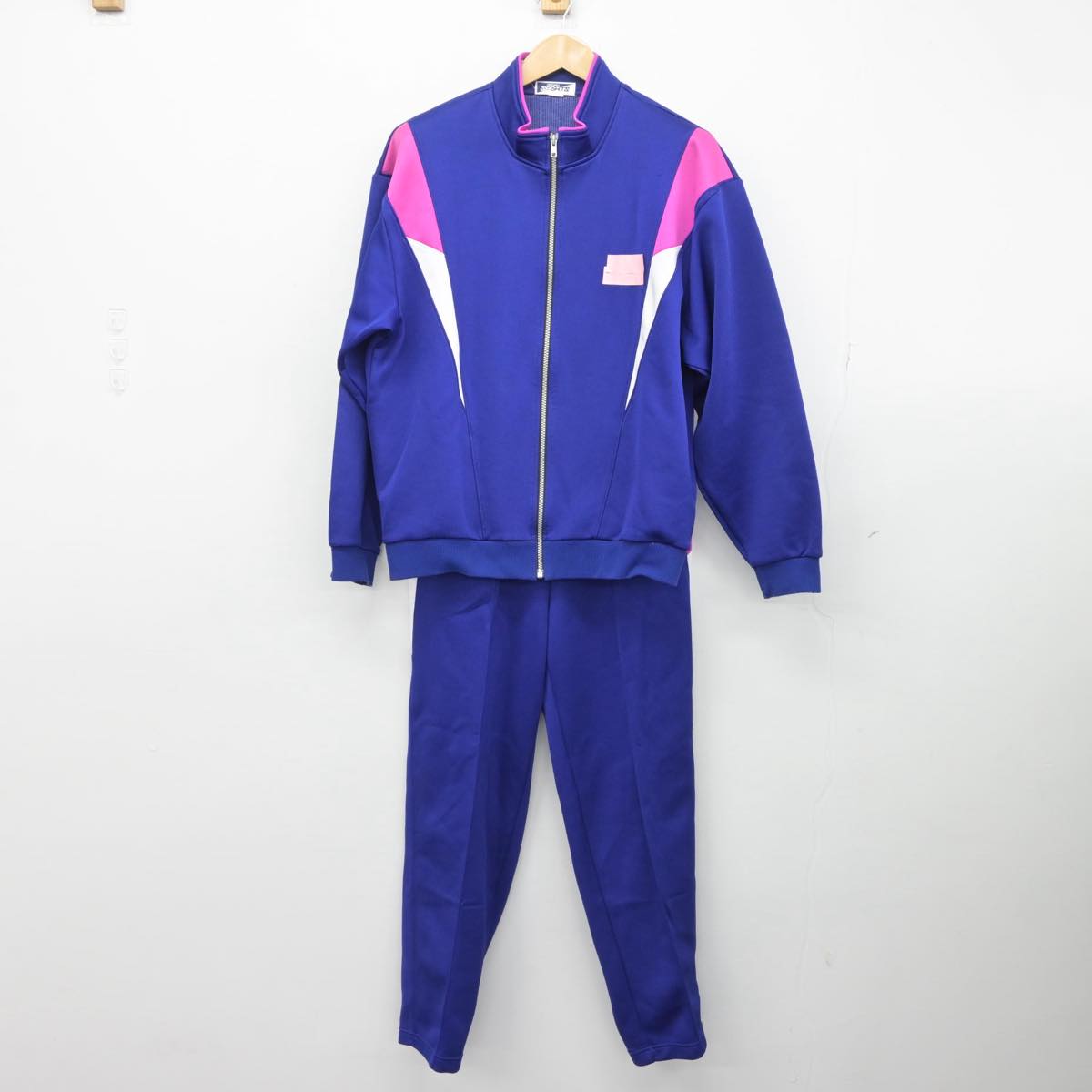 【中古】千葉県 松戸市立第一中学校 女子制服 2点（ジャージ 上・ジャージ 下）sf031376