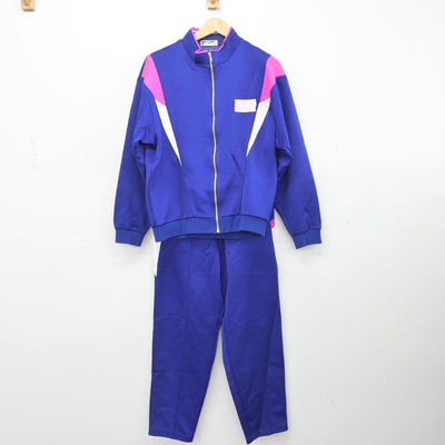 【中古】千葉県 松戸市立第一中学校 女子制服 2点（ジャージ 上・ジャージ 下）sf031377