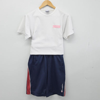 【中古】富山県 桜井高等学校 女子制服 2点（体操服 上・体操服 下）sf031390