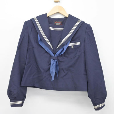 【中古】大阪府 旭陽中学校 女子制服 3点（セーラー服・スカート）sf031399