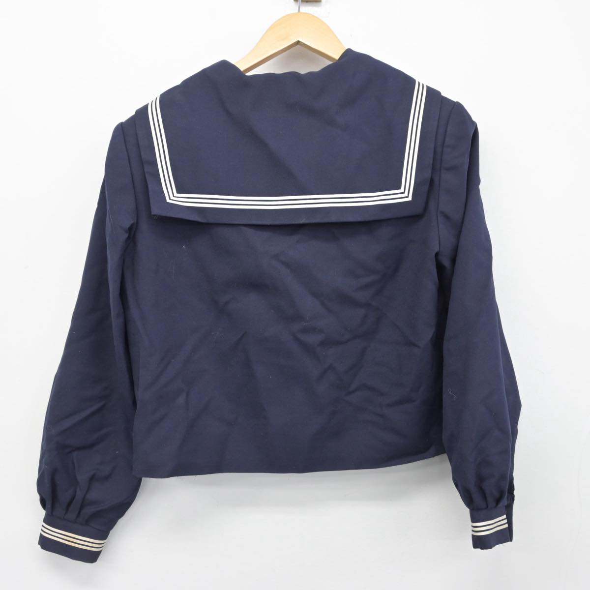 【中古】大阪府 旭陽中学校 女子制服 3点（セーラー服・スカート）sf031399