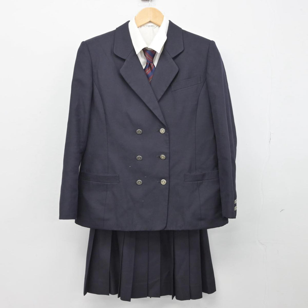 【中古】岡山県 倉敷青陵高等学校 女子制服 5点（ブレザー・シャツ・ベスト・スカート）sf031400 | 中古制服通販パレイド