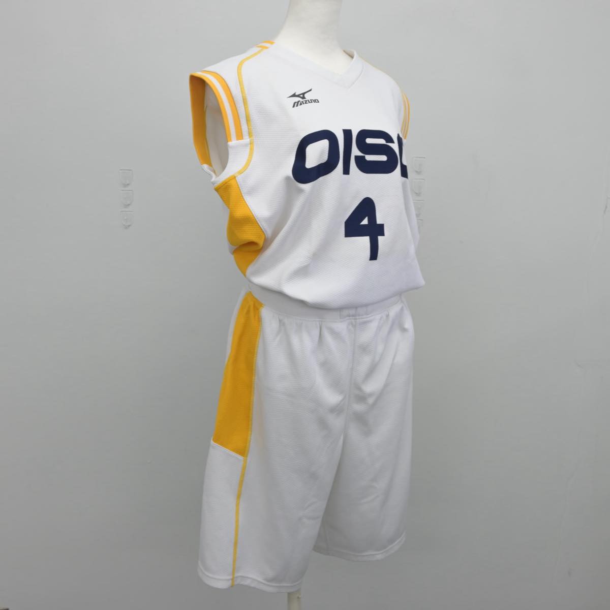 【中古】神奈川県 大磯中学校/バスケットボール部ユニフォーム 女子制服 2点（部活ユニフォーム 上・部活ユニフォーム 下）sf031405