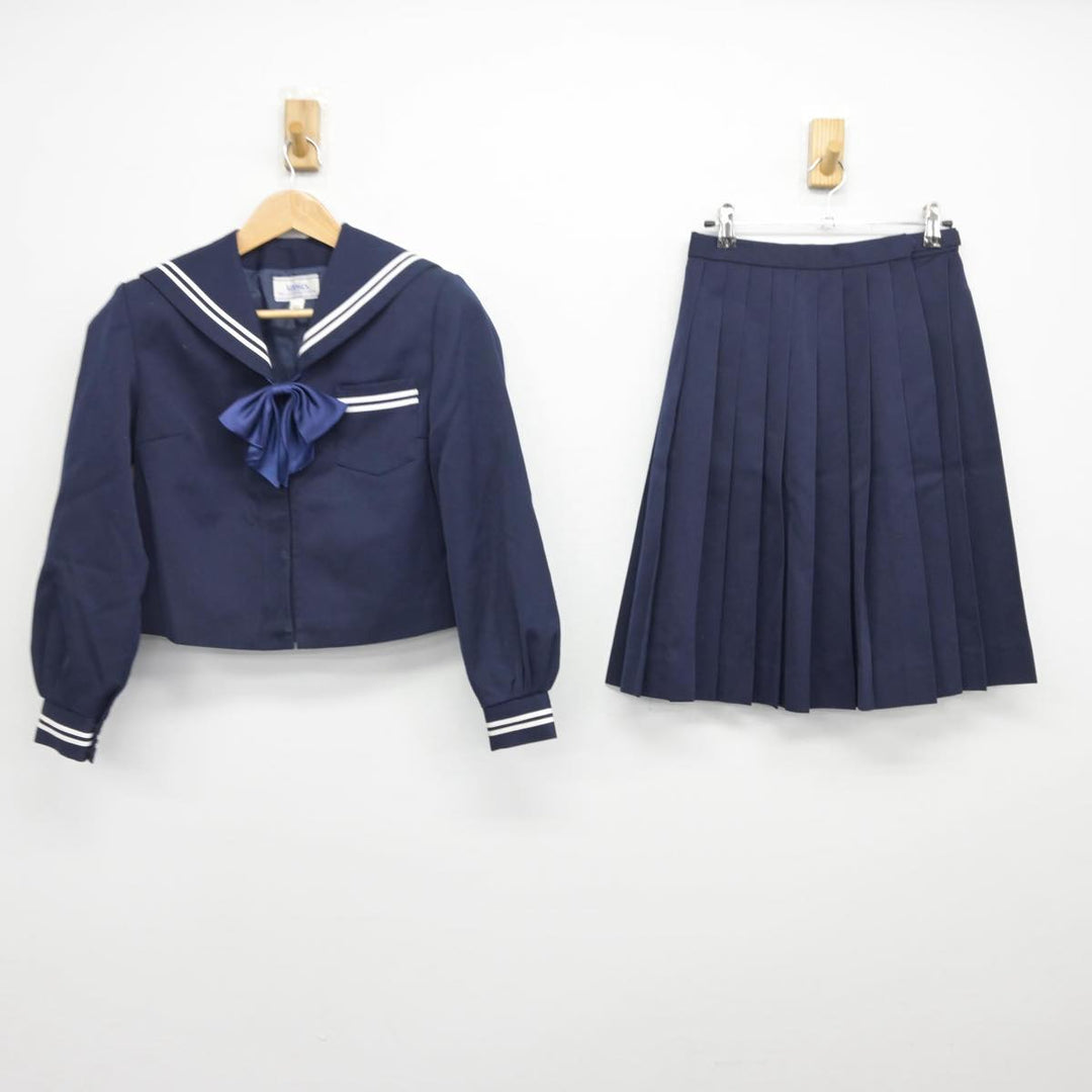 中古】青森県 つがる市立柏中学校 女子制服 3点（セーラー服・スカート）sf031419 | 中古制服通販パレイド