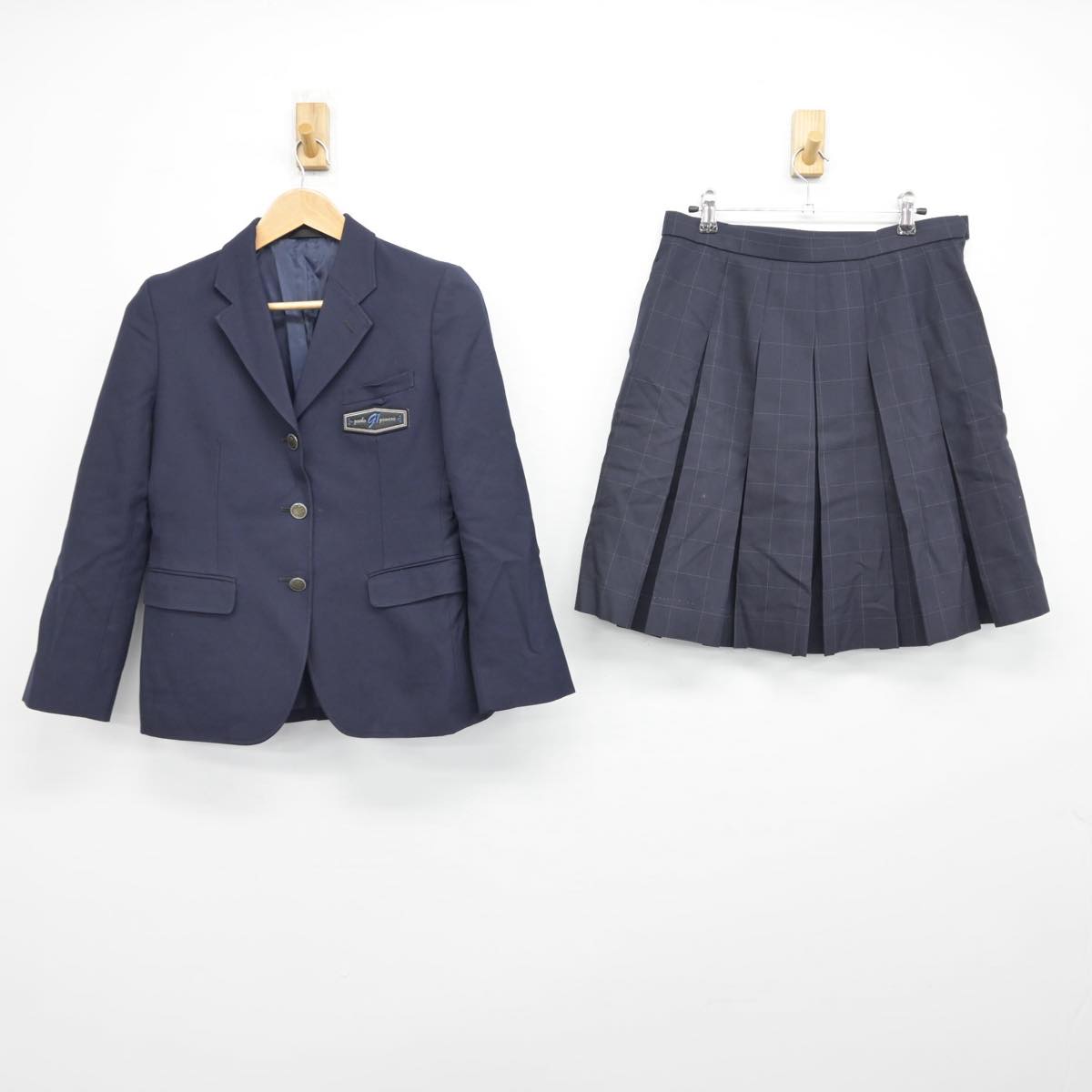 【中古】青森県 五所川原第一高等学校 女子制服 3点（ブレザー・スカート）sf031420